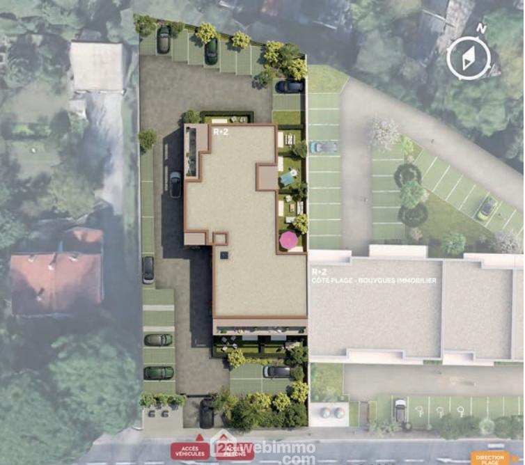 Appartement - 51 m² - 2 pièces