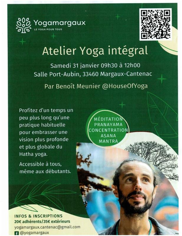 Atelier yoga intégral