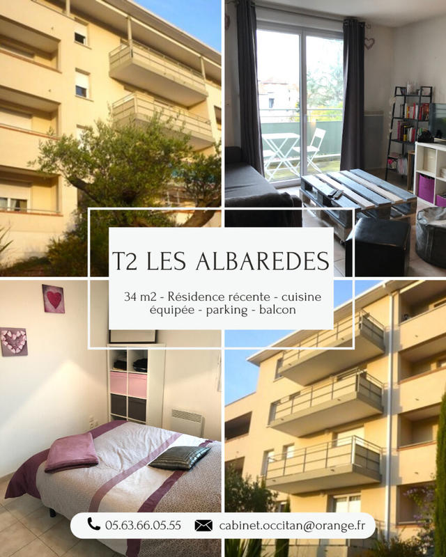 Appartement - 34 m² - 2 pièces