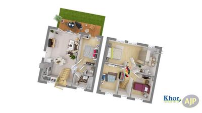 Maison - 101 m² - 5 pièces