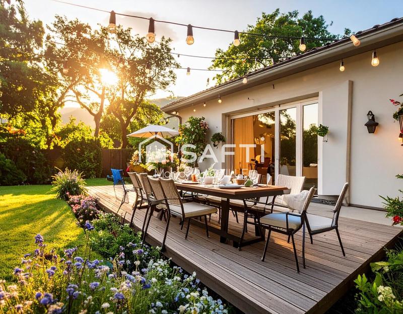 Maison - 90 m² - 5 pièces