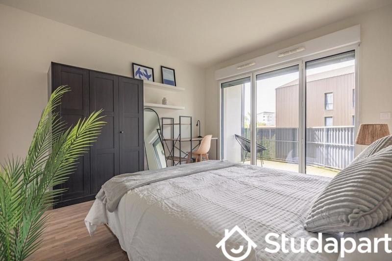 Chambre - 12 m² - 1 pièce