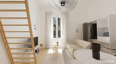 Appartement ancien - 18 m² - 1 pièce