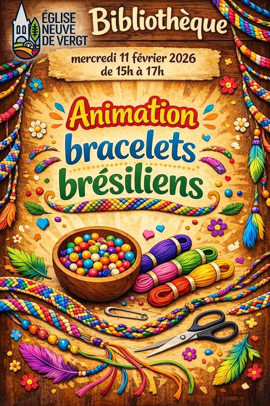 Animation bracelets brésiliens