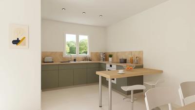 Maison - 90 m² - 5 pièces