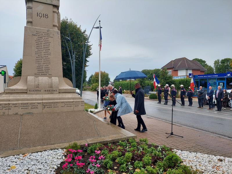 Cérémonies - Libération d'Offranville