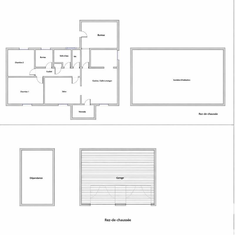 Maison - 72 m² - 5 pièces