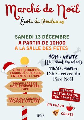 Marché de Noël de l'école