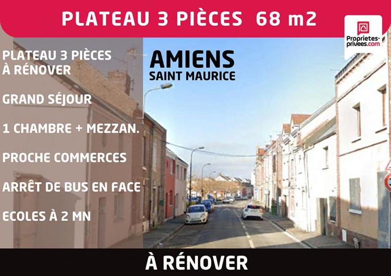 Appartement - 68 m² - 3 pièces