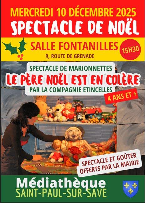 Spectacle de Marionnettes &quot;Le Père Noël Est en Colère&quot;