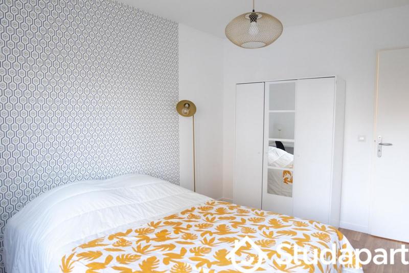 Chambre - 12 m² - 1 pièce