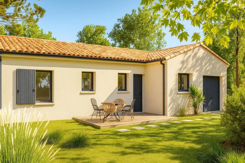 Maison - 80 m² - 4 pièces