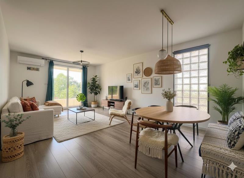 Appartement - 57 m² - 3 pièces