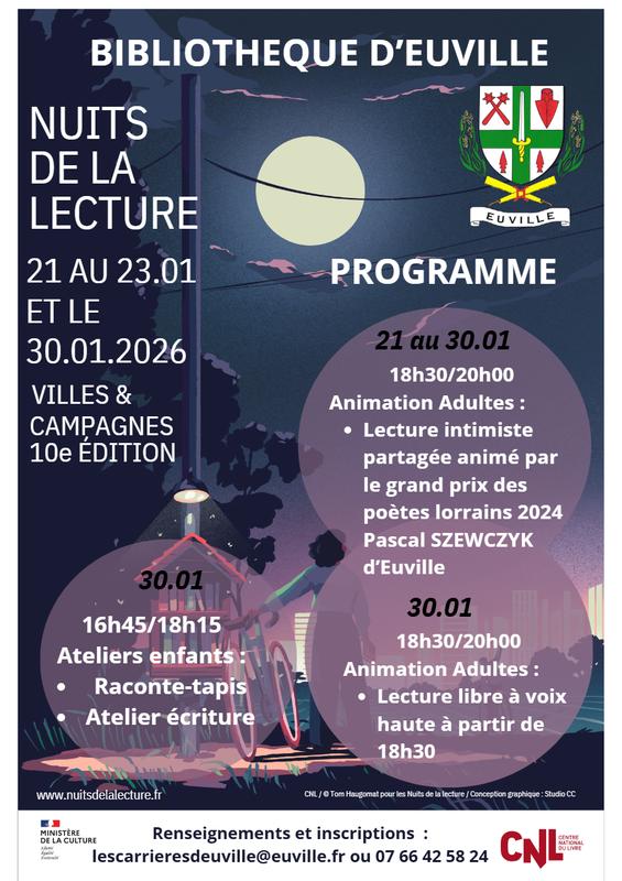 Nuits de la lecture - Euville