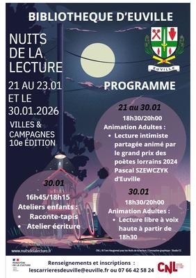 Nuits de la lecture - Euville