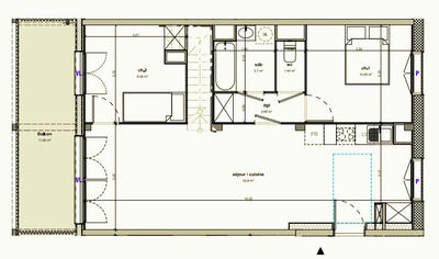 Duplex - 83 m² - 4 pièces