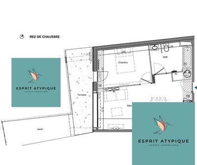 Appartement - 46 m² - 2 pièces