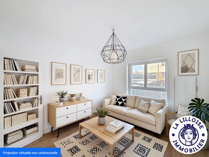 Appartement - 45 m² - 2 pièces