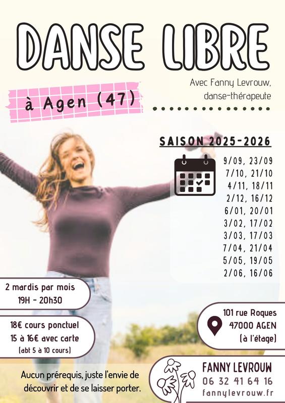 Atelier de danse libre