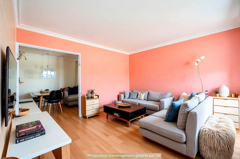 Appartement - 74 m² - 3 pièces