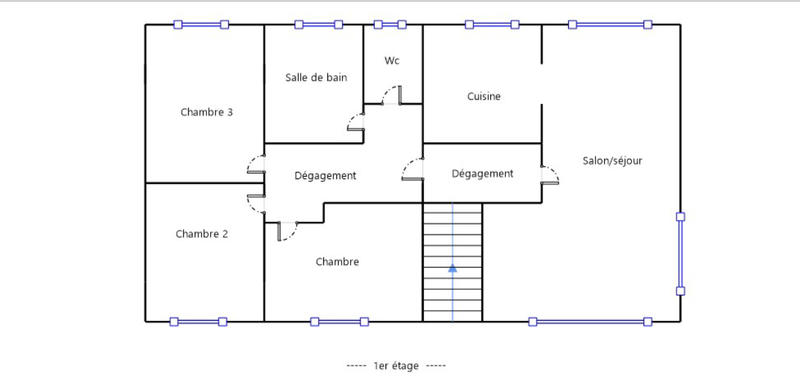 Maison - 95 m² - 5 pièces