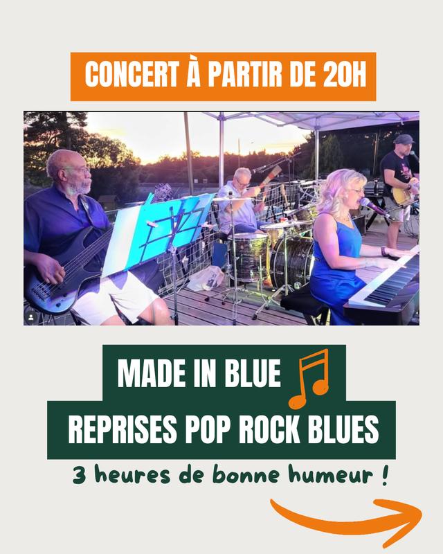 Entrée gratuite Concert Made in Blue - Grimpe déguisé pour Noël pour seulement 5€ !