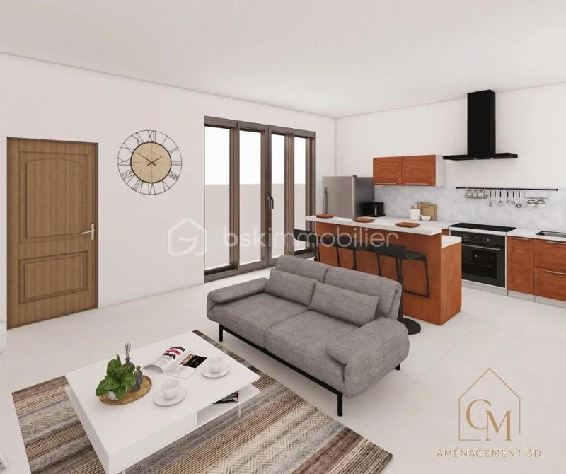 Maison ancienne - 50 m² - 3 pièces