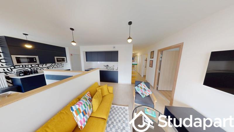 Chambre - 16 m² - 1 pièce