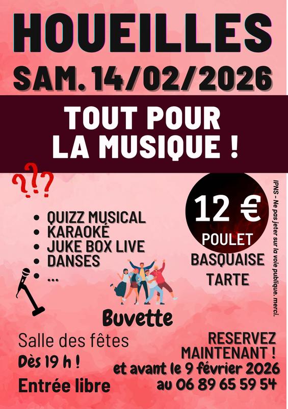 Tout pour la musique !