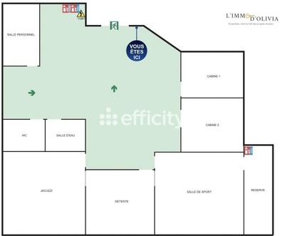 Bureau - 170 m² - 7 pièces