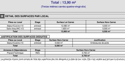 Appartement - 44 m² - 3 pièces