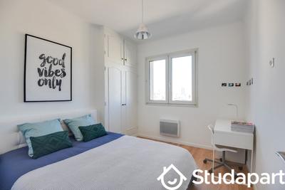 Chambre - 12 m² - 1 pièce