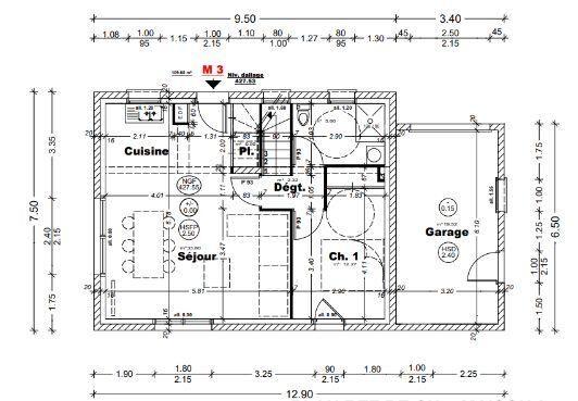 Maison - 110 m² - 5 pièces