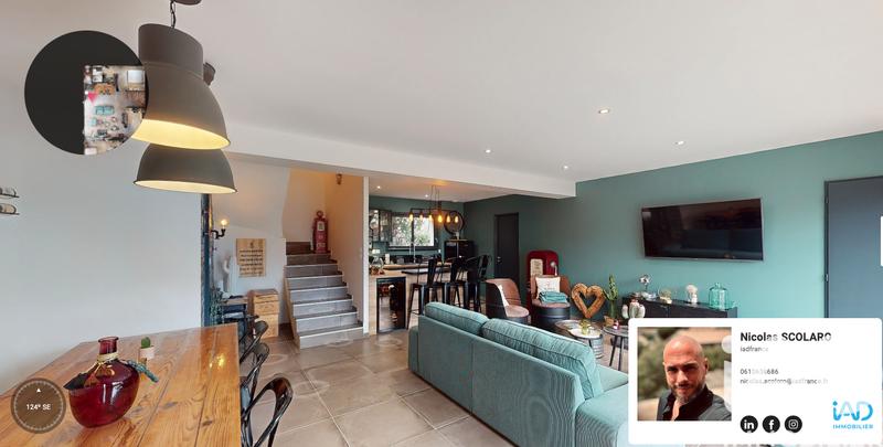 Maison - 186 m² - 5 pièces