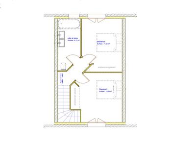 Maison - 85 m² - 4 pièces