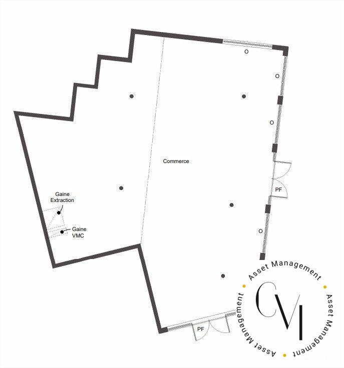 Local commercial - 145 m²