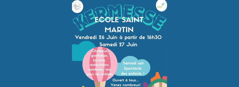 Kermesse de l'école Saint-Martin à Saint-Rémy-de-Provence