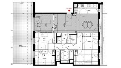 Appartement - 118 m² - 5 pièces