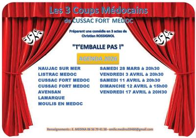 Pièce de théâtre "T'emballe pas !"