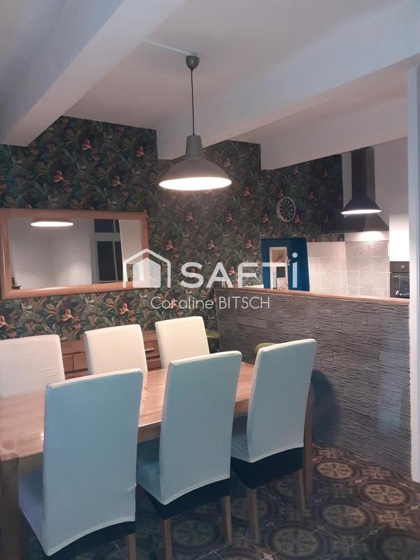 Maison de village - 90 m² - 6 pièces