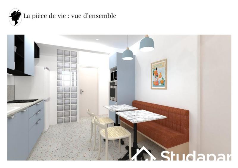 Chambre - 10 m² - 1 pièce
