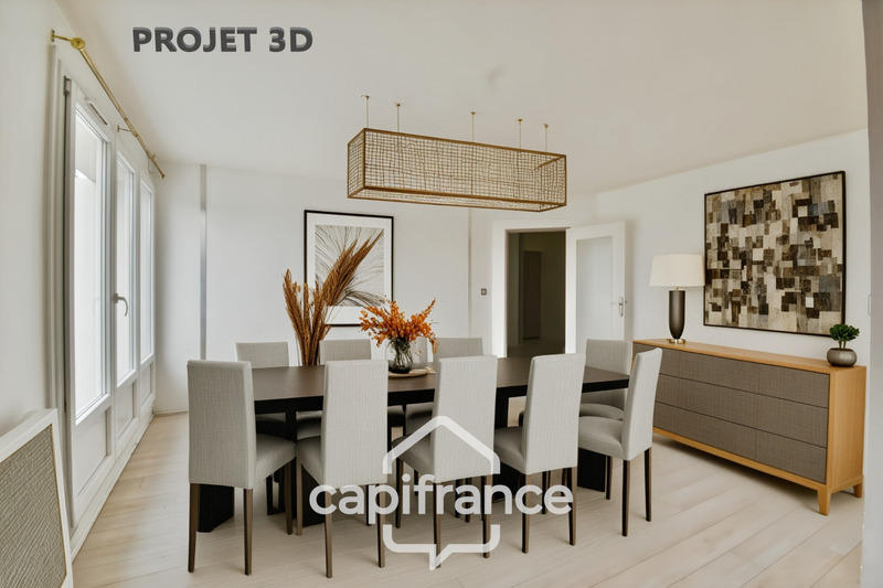 Appartement - 84 m² - 4 pièces