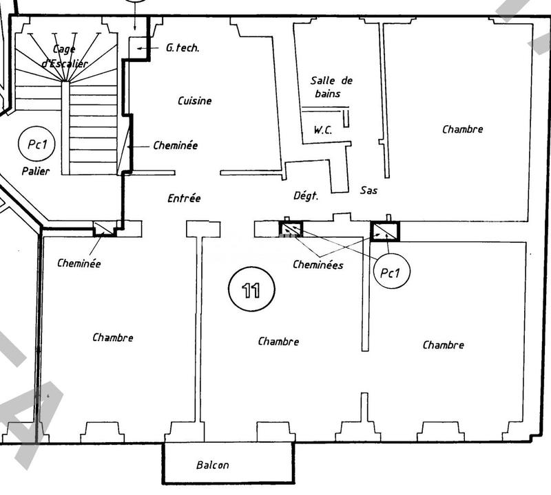 Appartement - 86 m² - 4 pièces