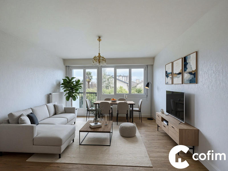 Appartement - 58 m² - 3 pièces