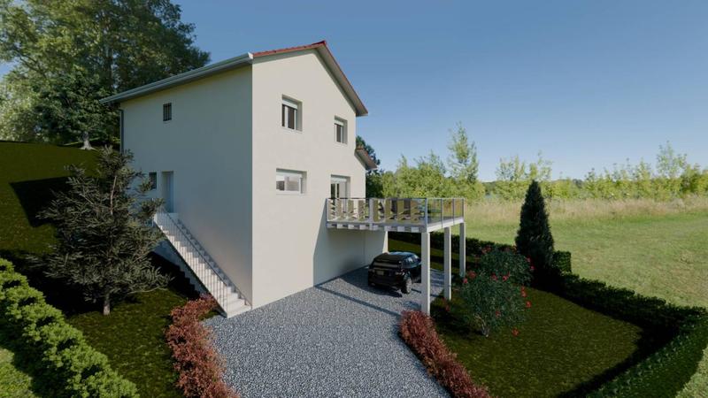 Maison - 102 m² - 4 pièces