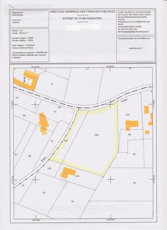 Terrain industriel - 5 771 m²
