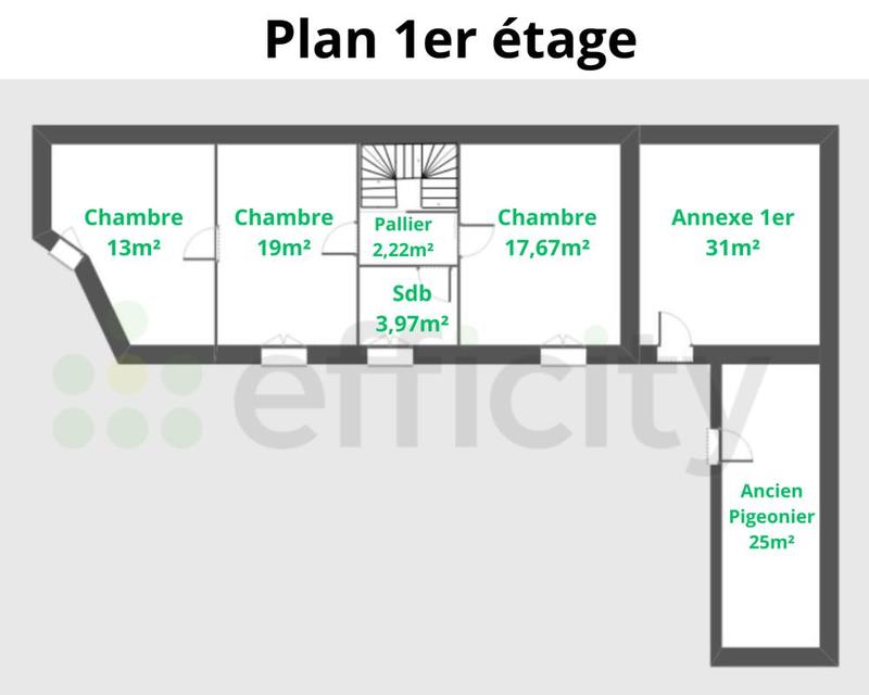 Maison - 120 m² - 5 pièces