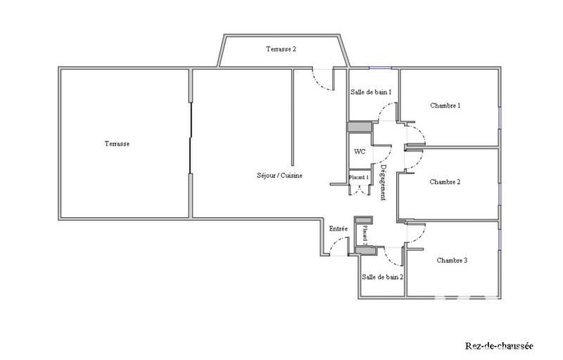 Appartement - 83 m² - 4 pièces