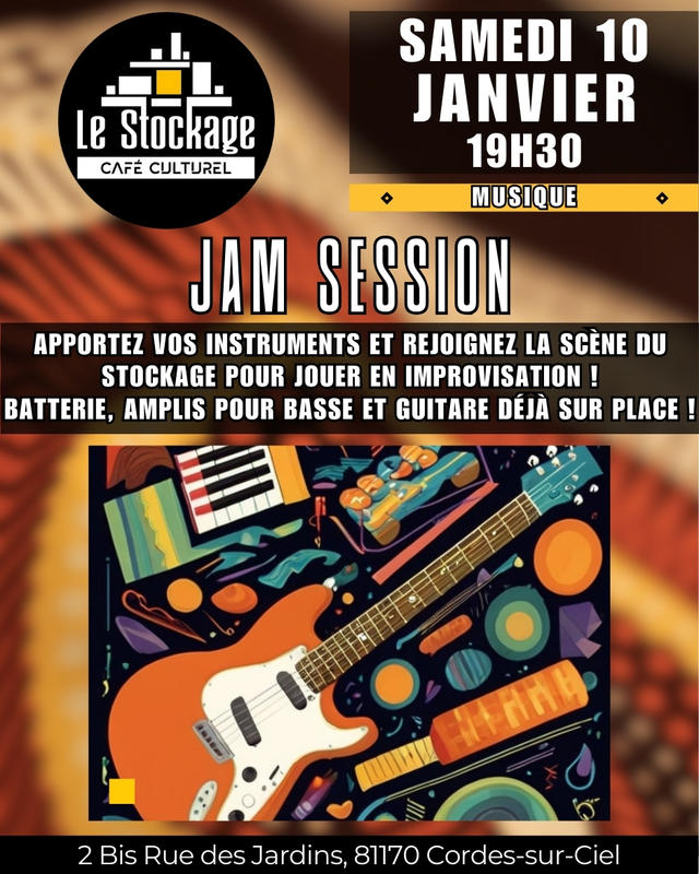 Jam Session au Stockage