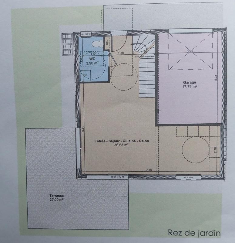 Maison - 87 m² - 4 pièces